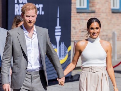 Meghan Markle's Retro Pants Changed My Mind About Wide-Legged, High ...
