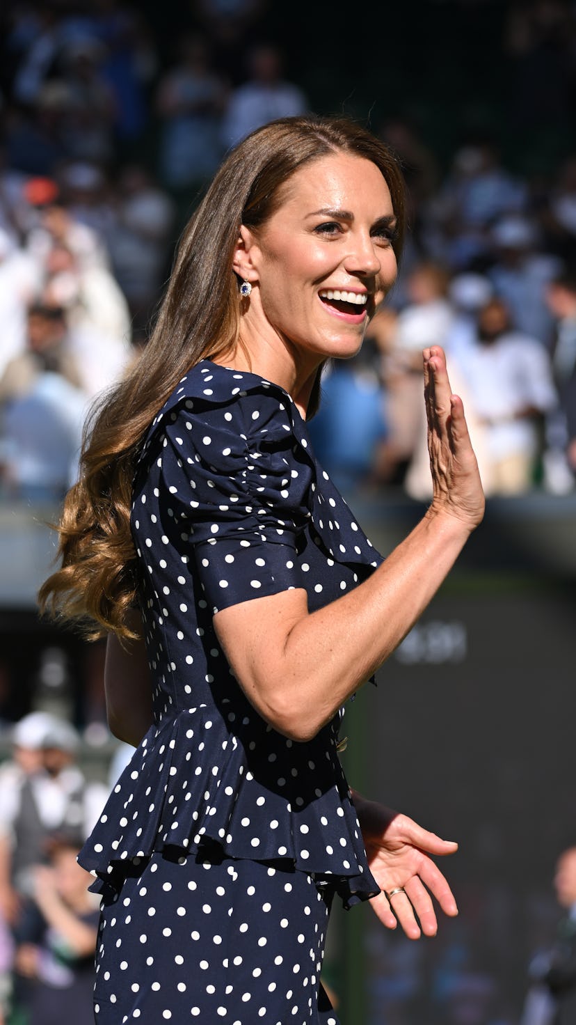 Kate Middleton's black polka dot dress