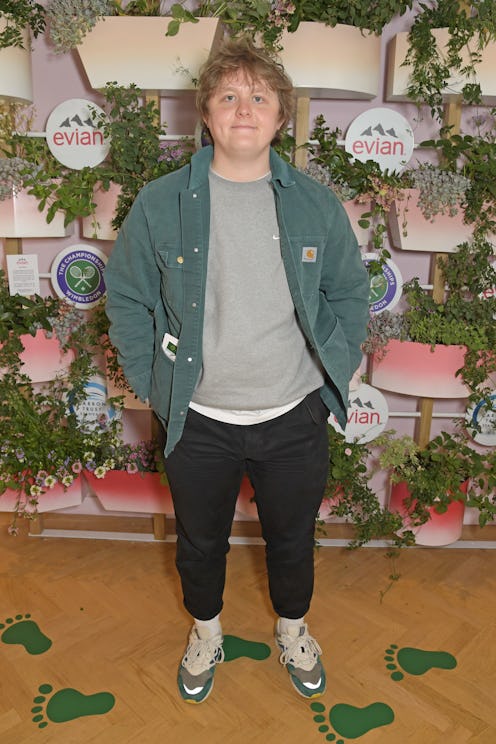 Lewis Capaldi during day eight of The Championships at Wimbledon