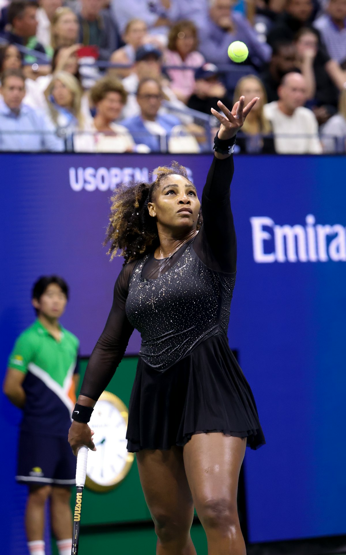 Serena Williams of USA during her last career match at the US Open 2022