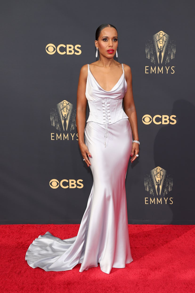 Kerry Washington’s 2021 Emmys look was inspired by Y2K style