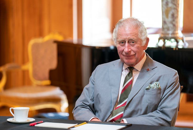 LANARK, SCOTLAND - SEPTEMBER 07: Prince Charles, Prince of Wales, known as the Duke of Rothesay whil...