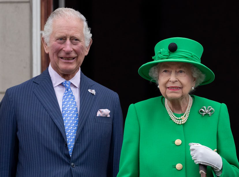 Queen Elizabeth II died on Sept. 8, 2022. Her son King Charles, formerly Prince Charles, reacted wit...