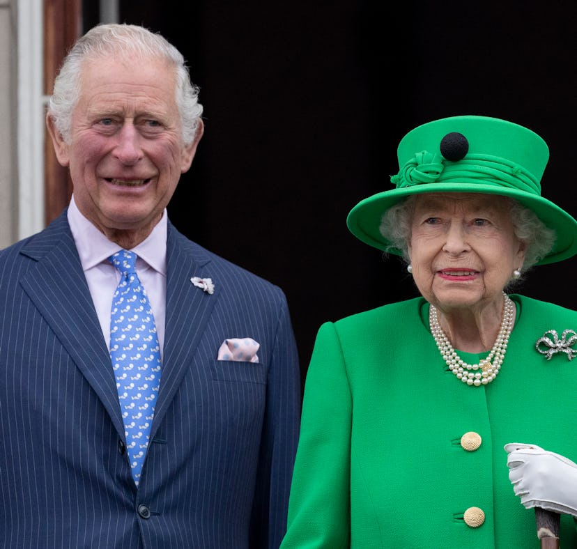 Queen Elizabeth II died on Sept. 8, 2022. Her son King Charles, formerly Prince Charles, reacted wit...