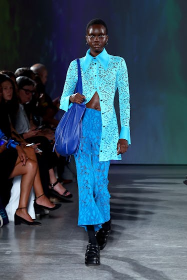 See All the very best Looks 3 NEW YORK, NEW YORK - SEPTEMBER 09: A model walks the runway at the Proenza Schouler fashion show dur...