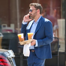 Ben Affleck Was Caught Serving Coffee At A Dunkin' Donuts Drive-Thru — Reportedly For A 2023 Super B...