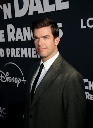 LOS ANGELES, CALIFORNIA - MAY 18: John Mulaney attends the 'Chip 'N Dale: Rescue Rangers' premiere a...