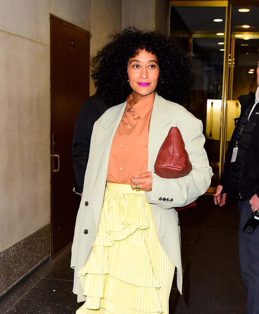 NEW YORK, NY - JANUARY 09: Actress Tracee Ellis Ross is seen outside "The Today Show" on January 9,...