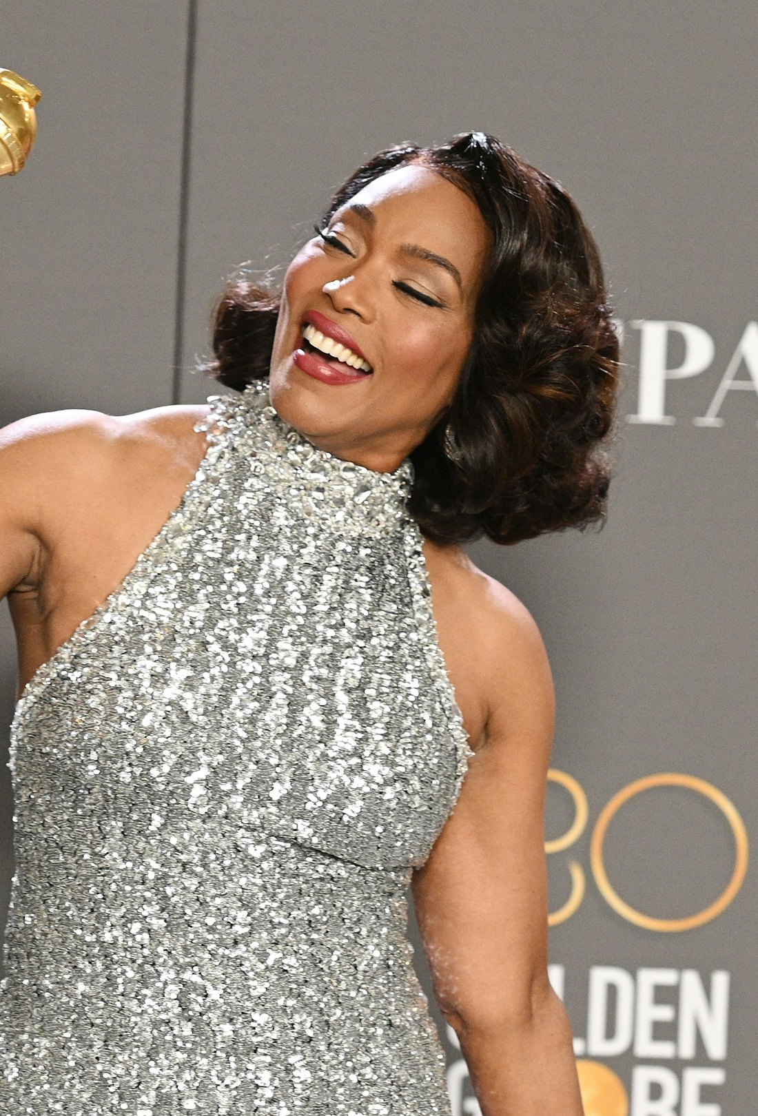 Angela Bassett at the 80th Annual Golden Globe Awards held at The Beverly Hilton on January 10, 2023...