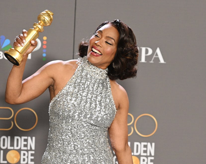 Angela Bassett at the 80th Annual Golden Globe Awards held at The Beverly Hilton on January 10, 2023...