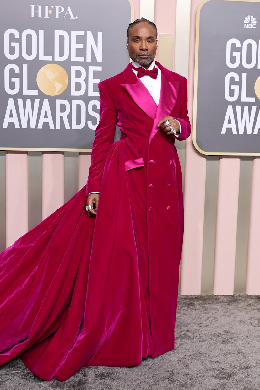 Billy Porter attends the 80th Annual Golden Globe Awards at The Beverly Hilton on January 10, 2023 i...