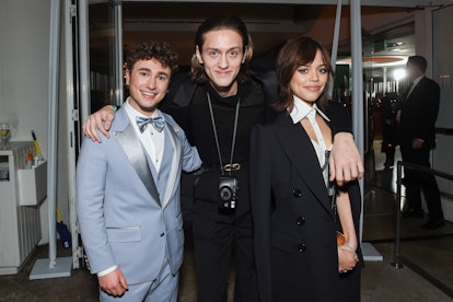 Reece Feldman, guest and Jenna Ortega at the 80th Golden Globes After Party Powered By Billboard hel...