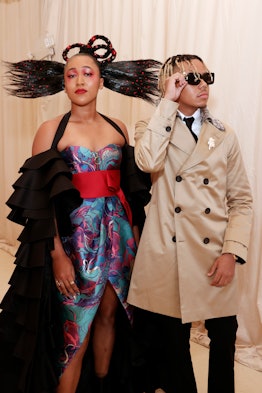 Naomi Osaka and Cordae attended the 2021 Met Gala together. 