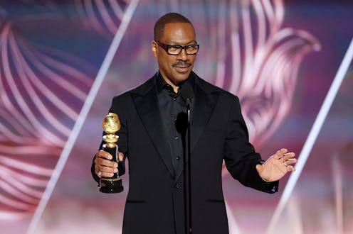 BEVERLY HILLS, CALIFORNIA - JANUARY 10: 80th Annual GOLDEN GLOBE AWARDS -- Pictured: Honoree Eddie M...