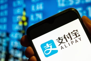 CHINA - 2022/07/25: In this photo illustration, the Chinese online payment platform owned by Alibaba...