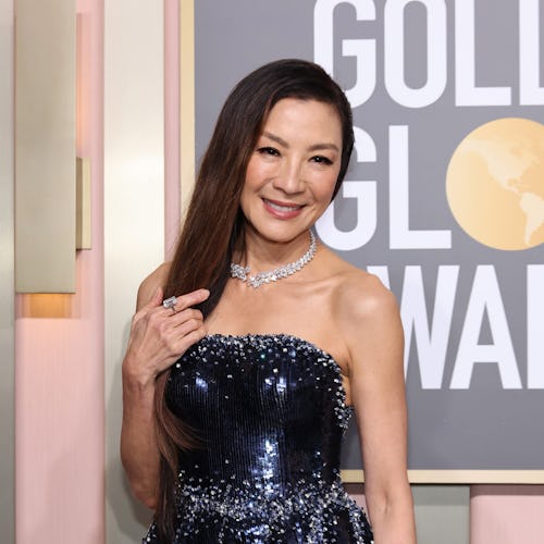 Michelle Yeoh attends the 80th Annual Golden Globe Awards 