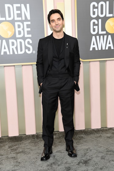 Paul W. Downs arrives to the 80th Annual Golden Globe Awards 