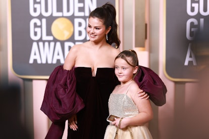 Selena Gomez attended the 2023 Golden Globes with her sister, Gracie.