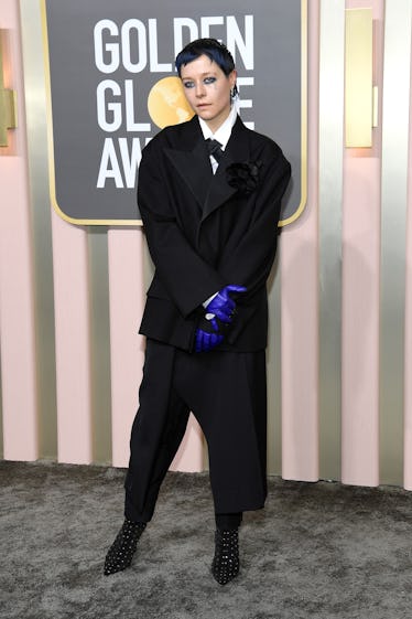 Emma D'Arcy arrives to the 80th Annual Golden Globe Awards