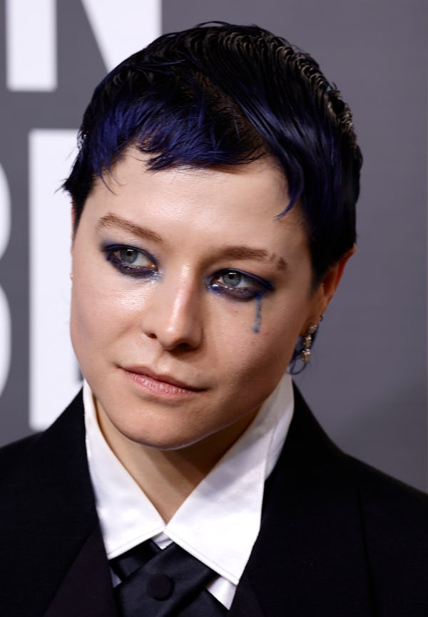 BEVERLY HILLS, CALIFORNIA - JANUARY 10: Emma D’Arcy attends the 80th Annual Golden Globe Awards at T…