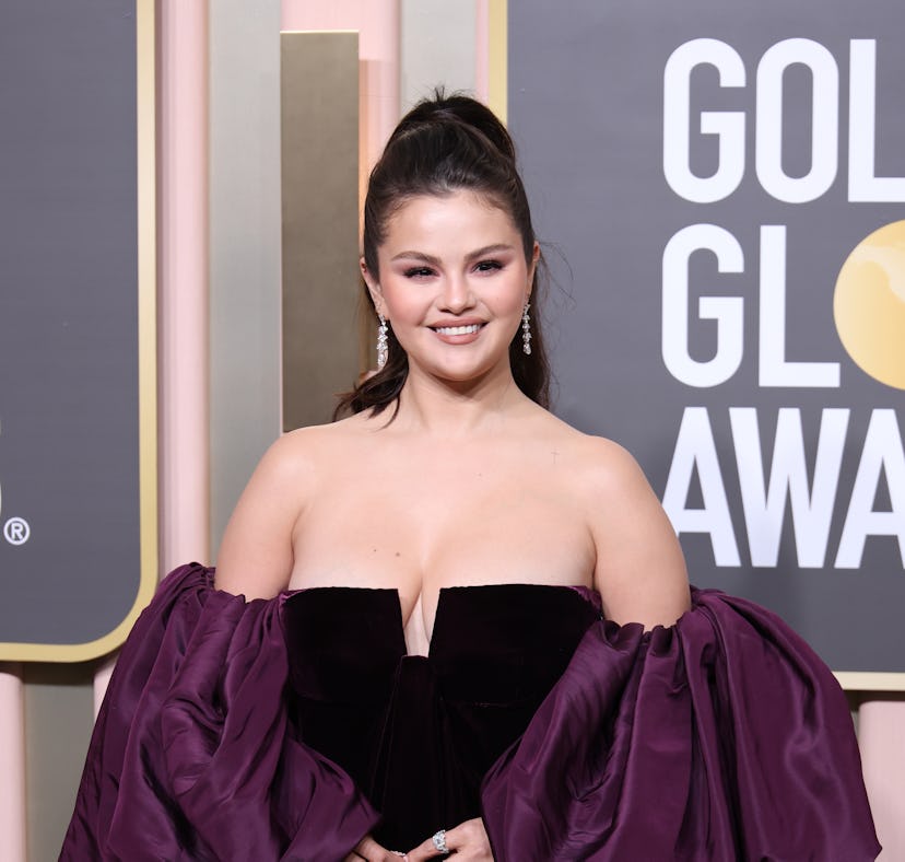 Selena Gomez attended the 2023 Golden Globes with her sister, Gracie.