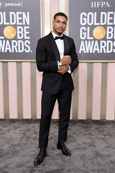 Greg Tarzan Davis attends the 80th Annual Golden Globe Awards
