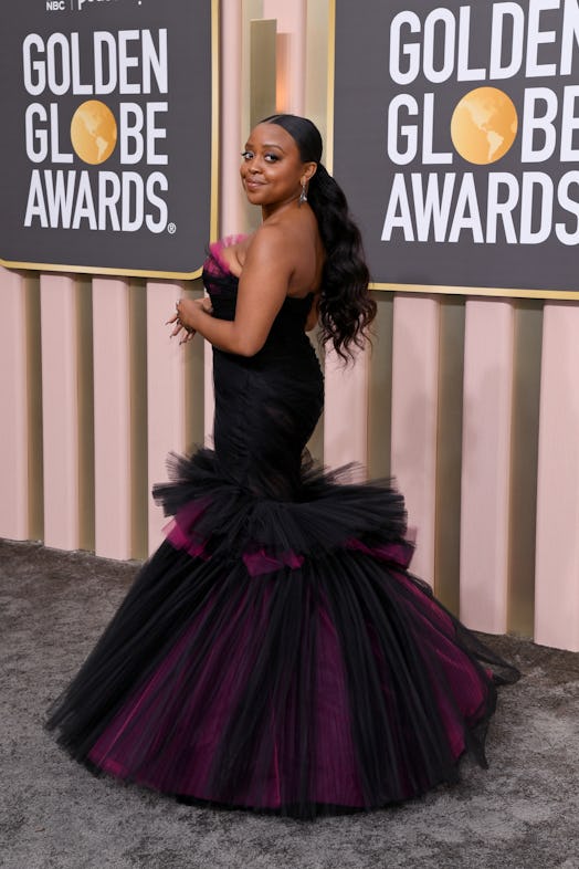 Quinta Brunson at 2023 Golden Globes