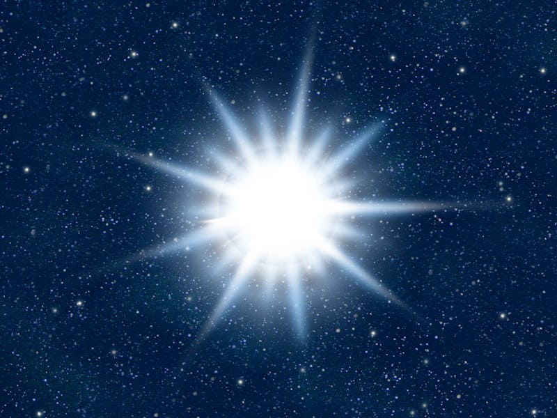 Nova, A white dwarf that assimilates gaseous matter from a neighboring star, suddenly becoming extre...