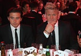 LONDON, ENGLAND - SEPTEMBER 03:   Brooklyn Beckham and Gordon Ramsay attend the the GQ Men Of The Ye...