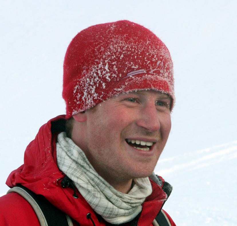Can Elizabeth Arden cream heal a frostbitten penis? Prince Harry, pictured, said yes