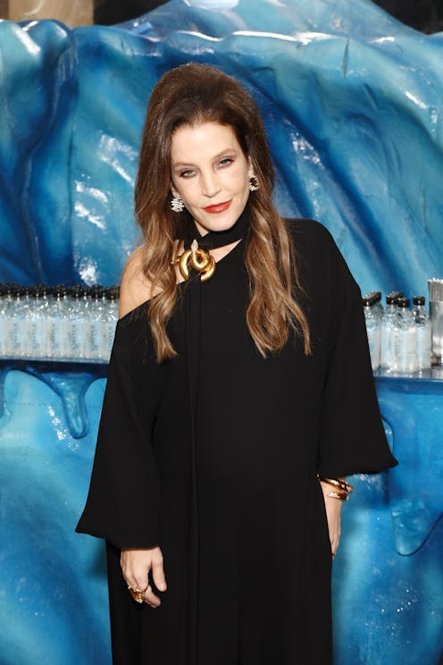 Lisa Marie Presley on the red carpet.