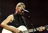 TikTok is realizing that "Untouchable" by Taylor Swift is actually a cover. Photo by Terry Wyatt/Get...