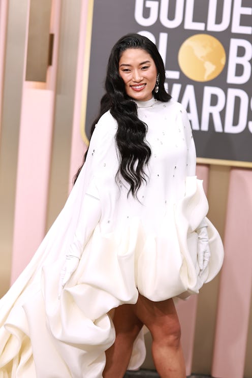BEVERLY HILLS, CALIFORNIA - JANUARY 10: Chloe Flower attends the 80th Annual Golden Globe Awards at ...