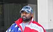 LOS ANGELES, CA - NOVEMBER 27: Kanye West is seen on November 27, 2022 in Los Angeles, California (P...