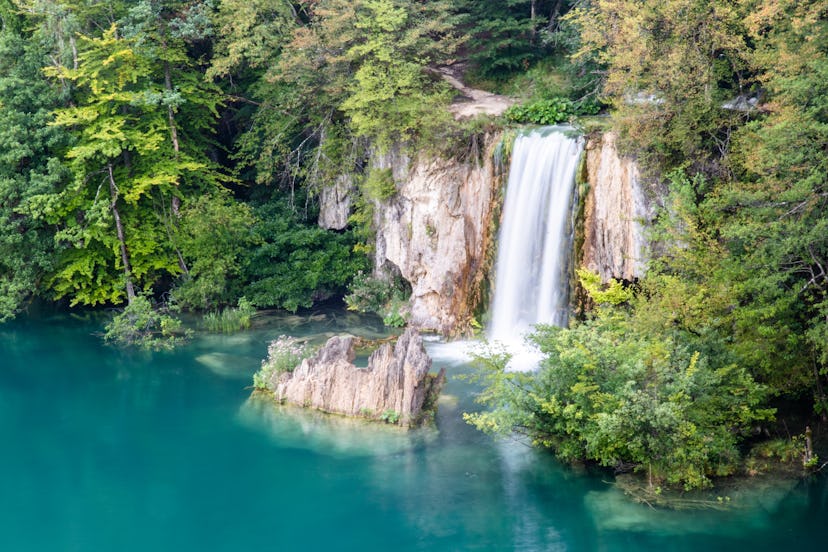 Plitvice Lakes Waterfall, Croatia