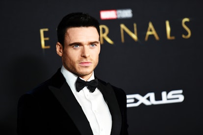 Richard Madden at Marvel's 'The Eternals' Premiere at the El Capitan Theatre on October 18, 2021 in ...