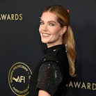 Meghann Fahy was asked if she's dating her 'White Lotus' costar Leo Woodall on 'Watch What Happens L...