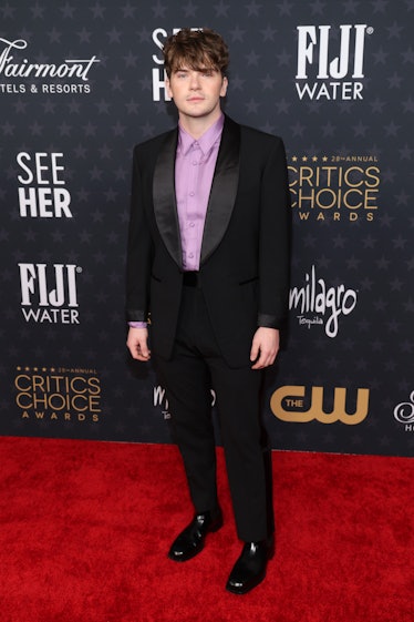 Colton Ryan attends the 28th Annual Critics Choice Awards 