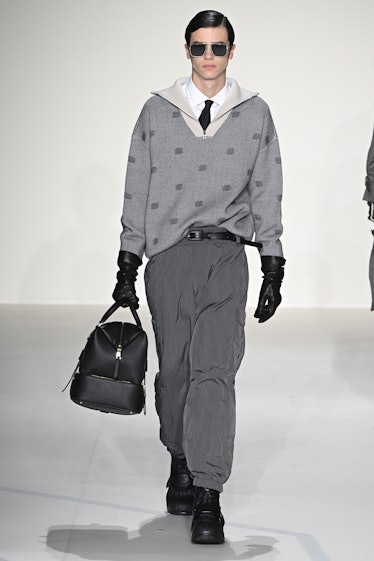 Louis Vuitton Paris Ready to Wear Menswear Autumn Winter A black