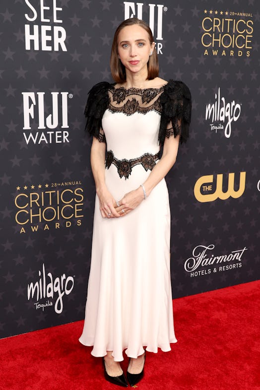  Zoe Kazan attends the 28th Annual Critics Choice Awards 
