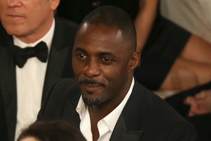 Actor Idris Elba at the 71st Annual Golden Globe Awards held at the Beverly Hilton Hotel