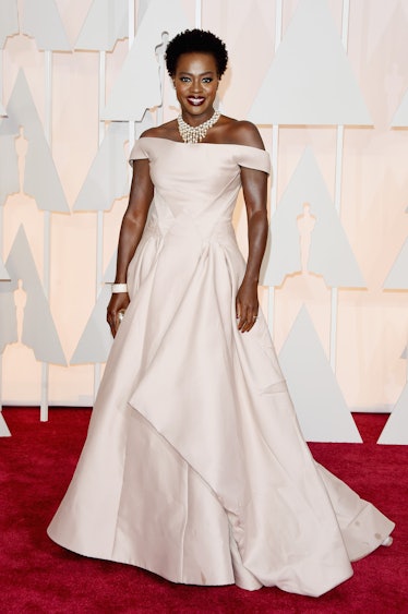 Viola Davis attends the 87th Annual Academy Awards