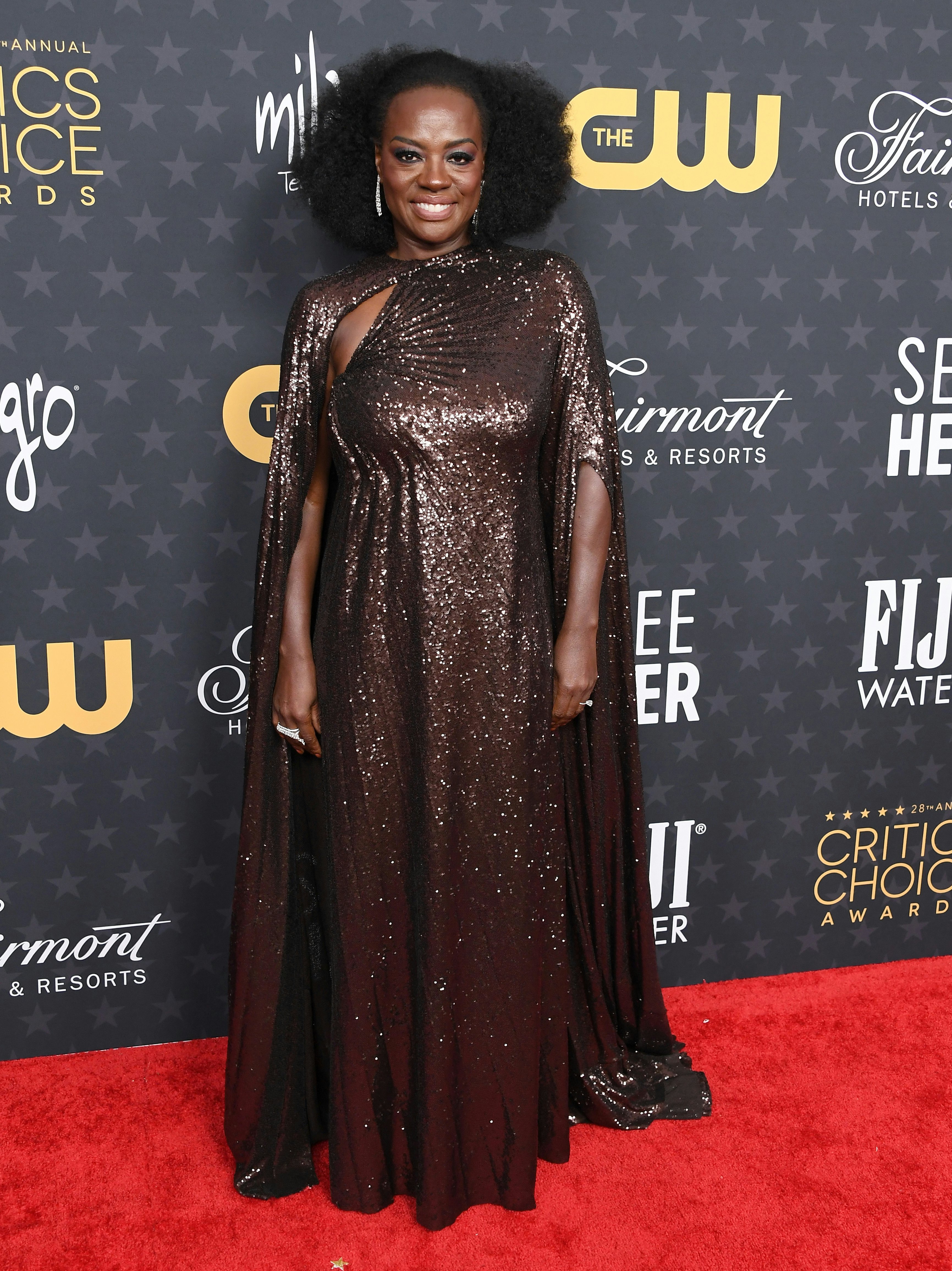 Viola davis red hot sale carpet