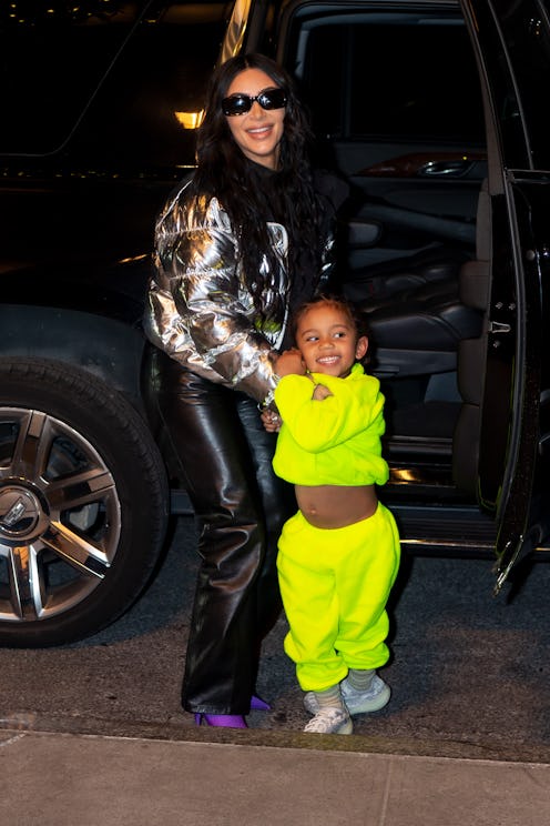 Kim Kardashian's son Saint West lost his first tooth and asked the tooth fairy for Roblox money. Pho...