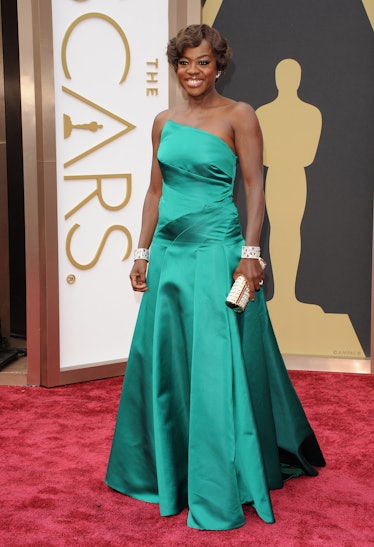 Viola Davis arrives at the 86th Annual Academy Awards 