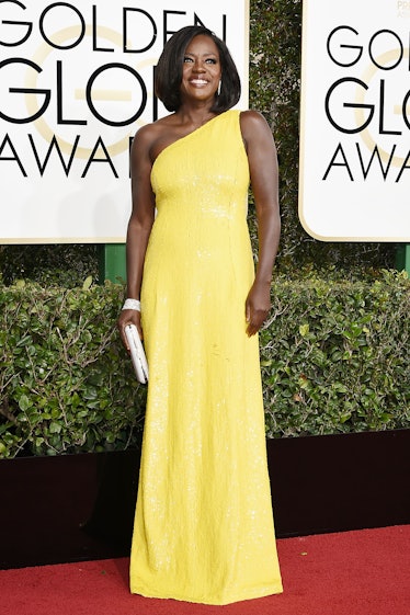 Viola Davis attends the 74th Annual Golden Globe Awards 