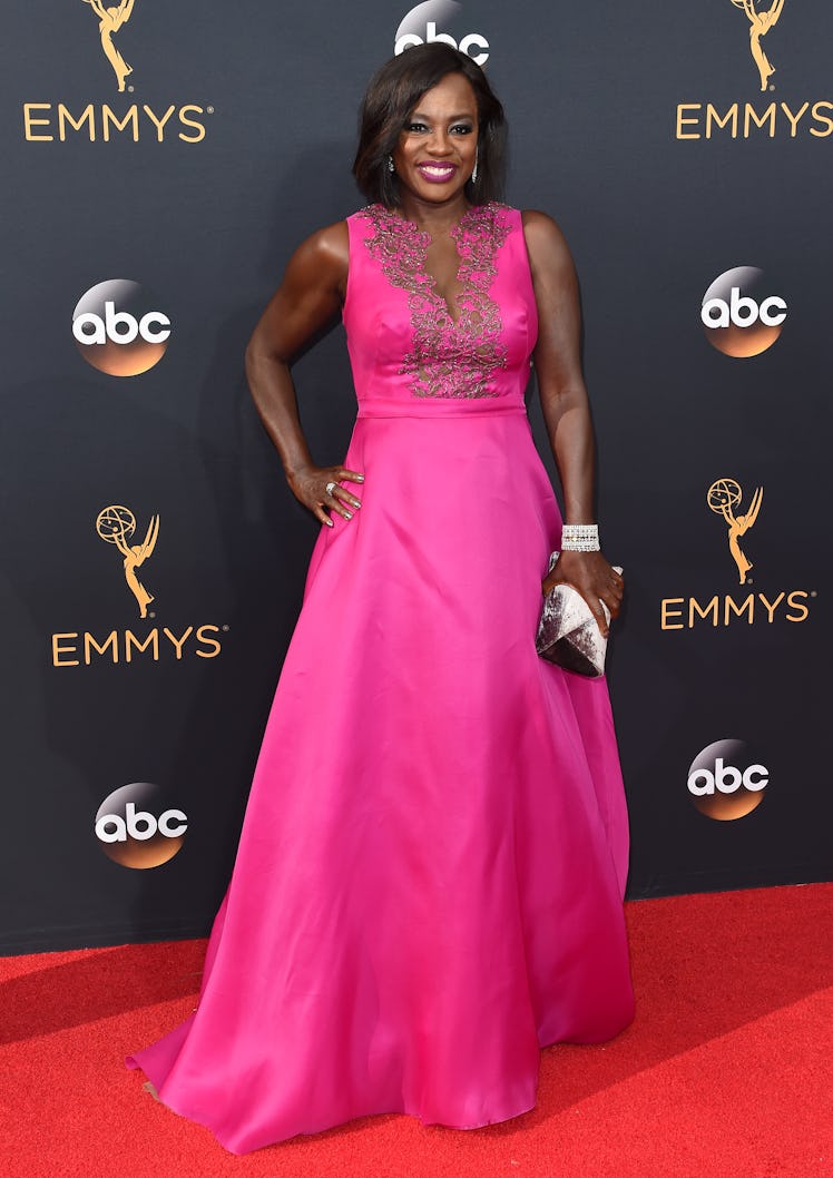 Viola Davis arrives at the 68th Annual Primetime Emmy Awards