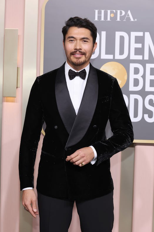 Henry Golding attends the 80th Annual Golden Globe Awards on January 10, 2023