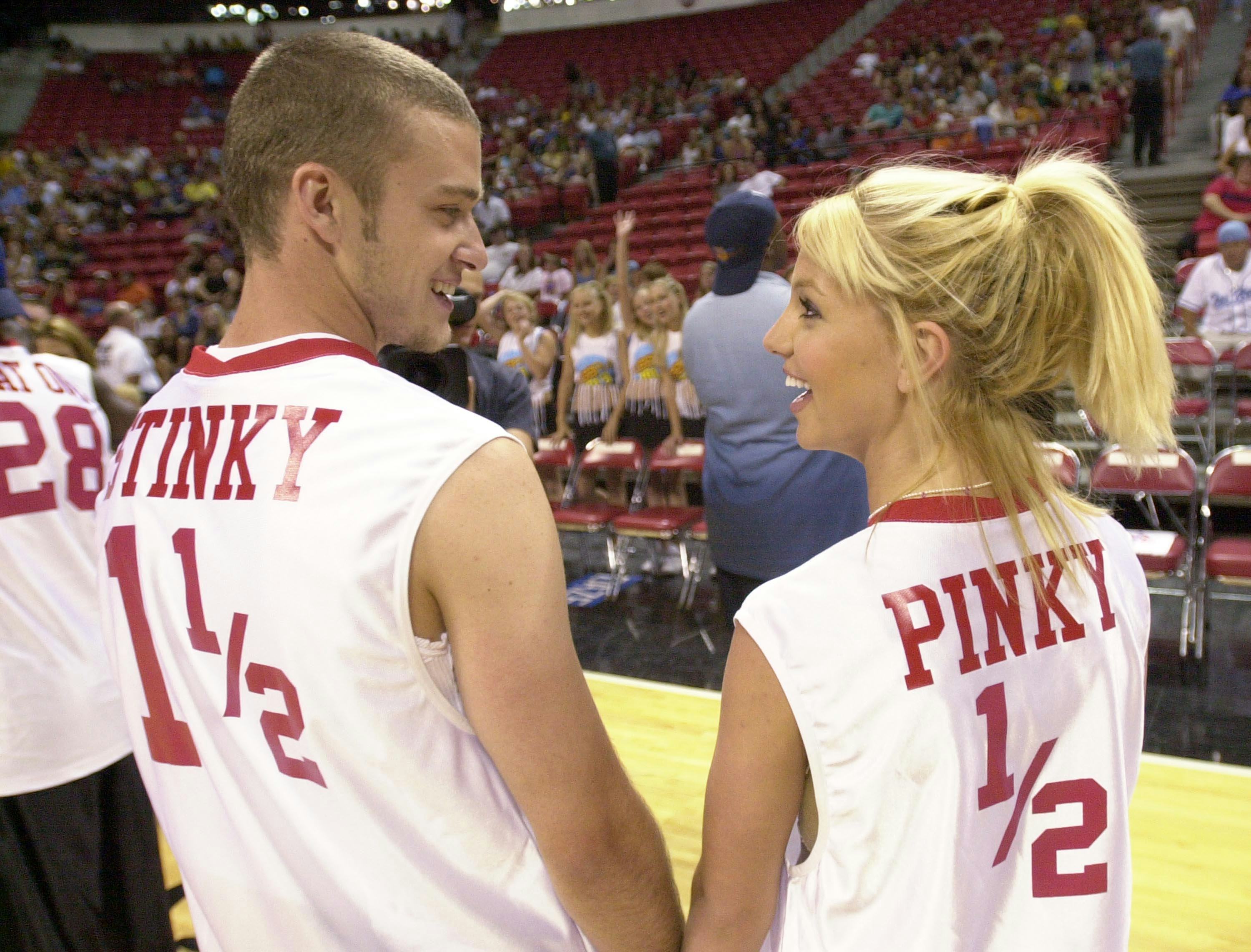 Britney Spears &amp; Justin Timberlake (Photo by Kevin Mazur Archive 1/WireImage)