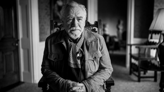 WINDSOR, ENGLAND - OCTOBER 15: EDITORS NOTE: Image has been converted to black and white.) Brian Cox...